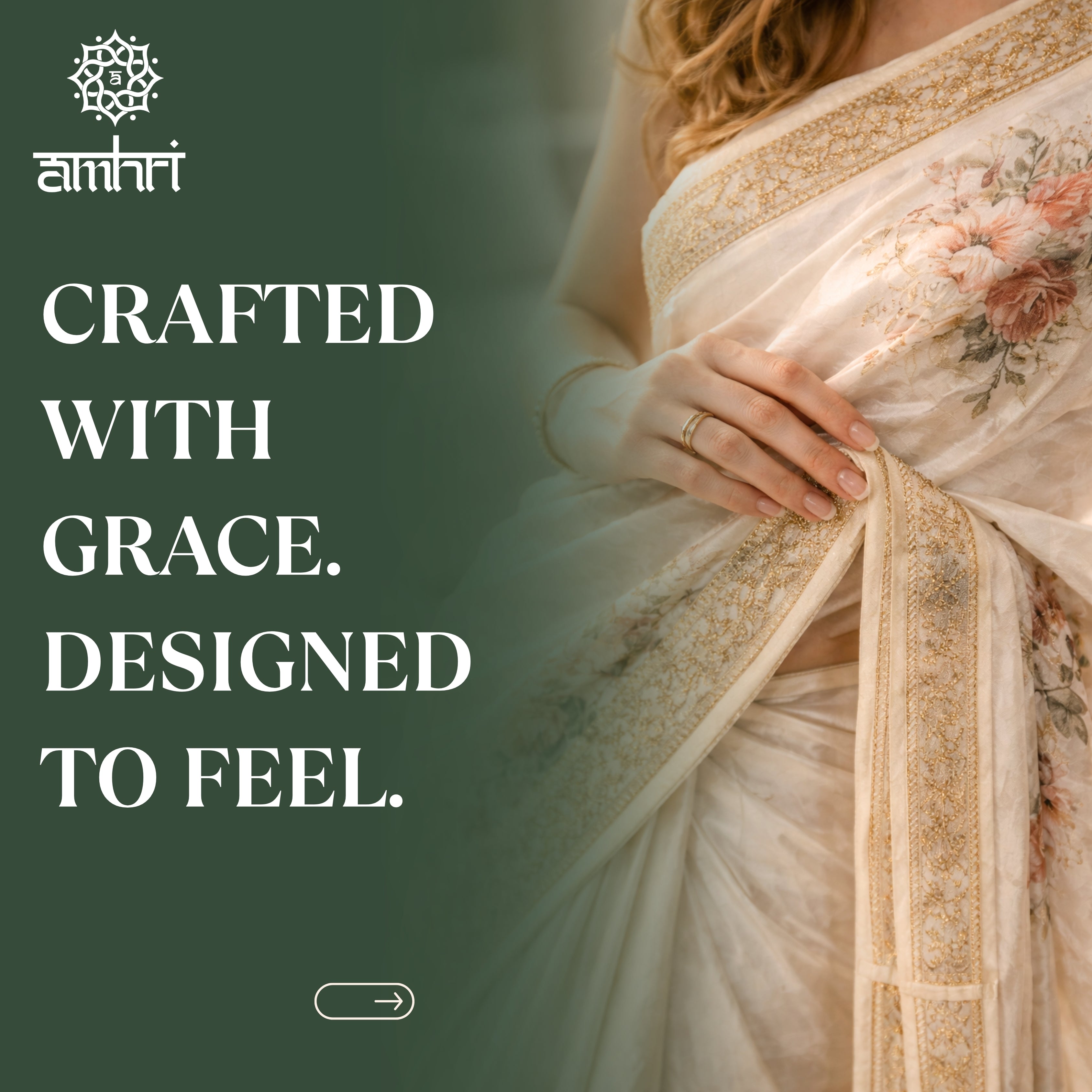 White Manipuri Synthetic Printed Saree with Elegant Floral Design