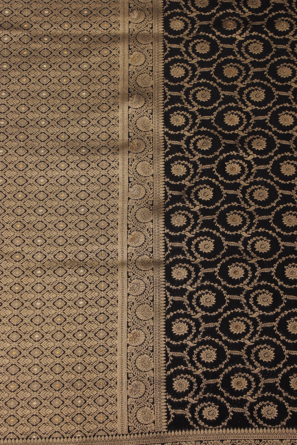 Manipuram Banarasi Silk Saree with Intricate Jal Work