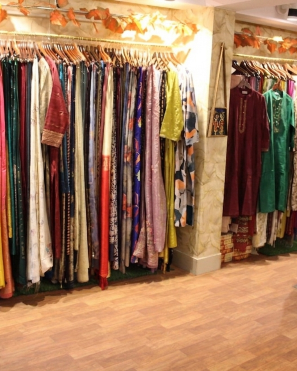 Men’s Red Cotton Printed Kurta